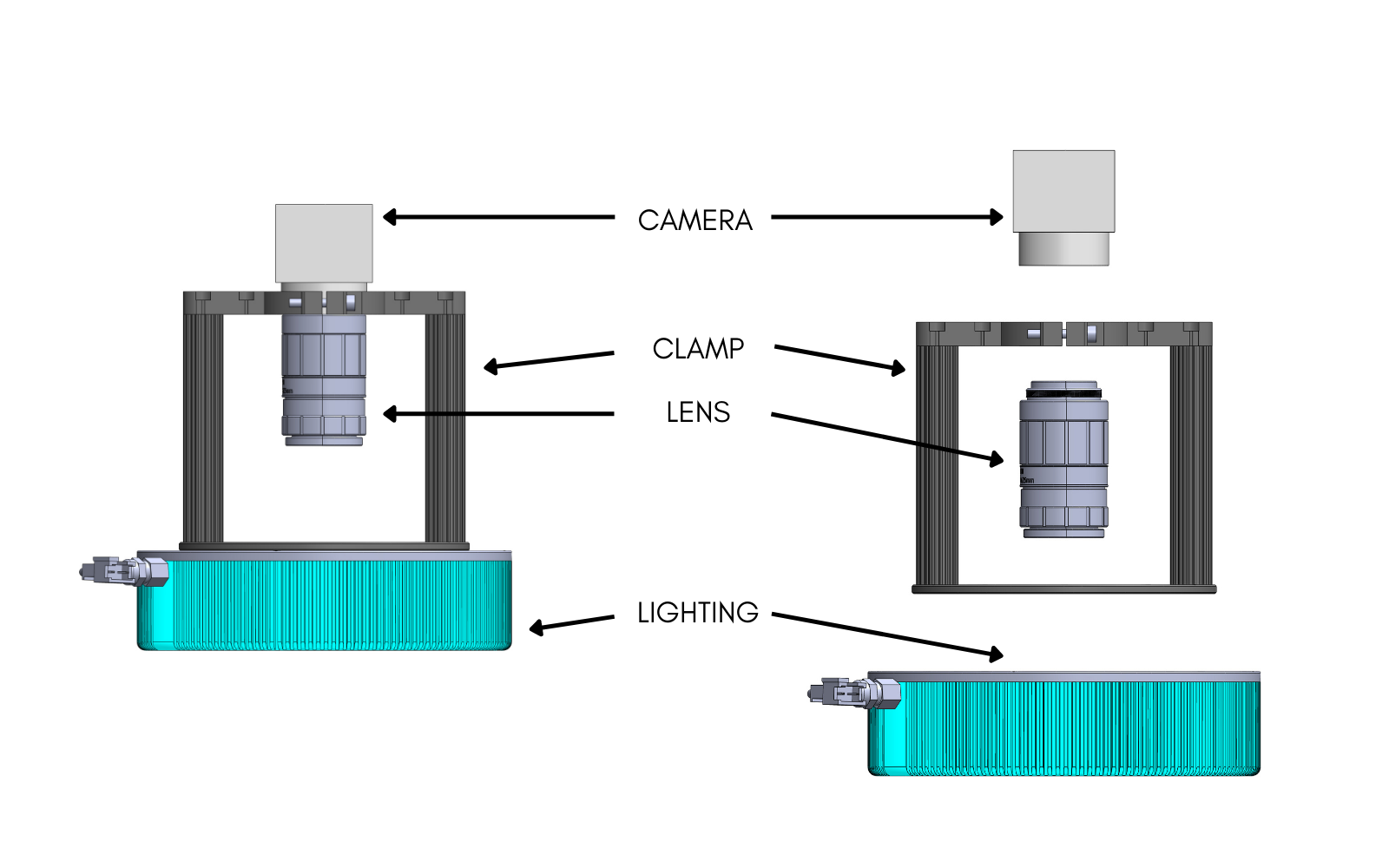 Camera Clamp Edmund Optics